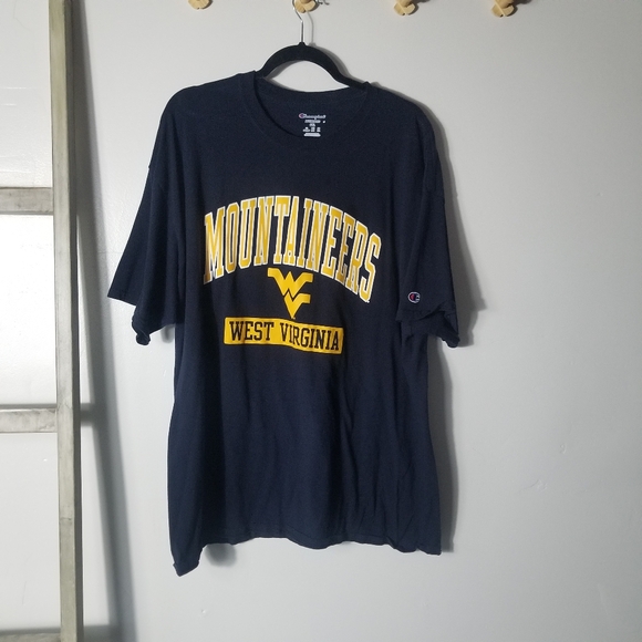 Champion Other - CHAMPION MEN'S WEST VIRGINIA MOUNTAINEERS SHIRT SIZE 2XL